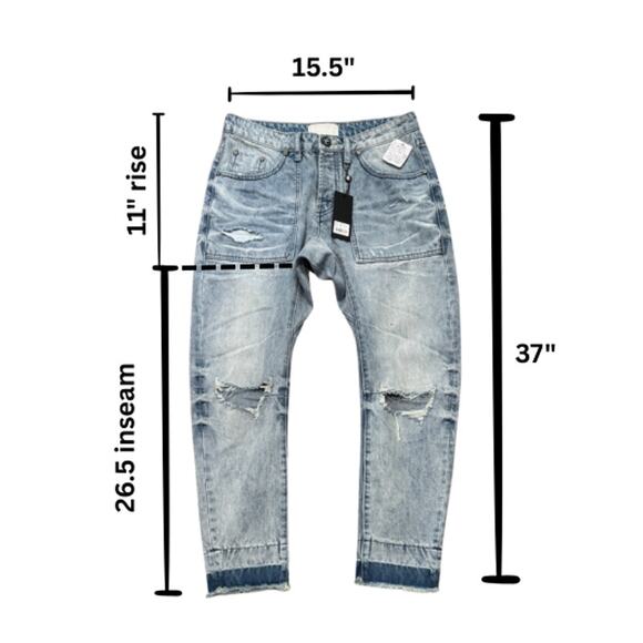 MSRP $11O NWT One BY ONE Teaspoon Free People Salty Dog Size 26 | SAME  DAY SHP - Picture 4 of 7